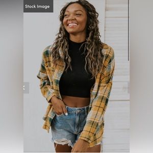 Roolee Emily Bee plaid shacket